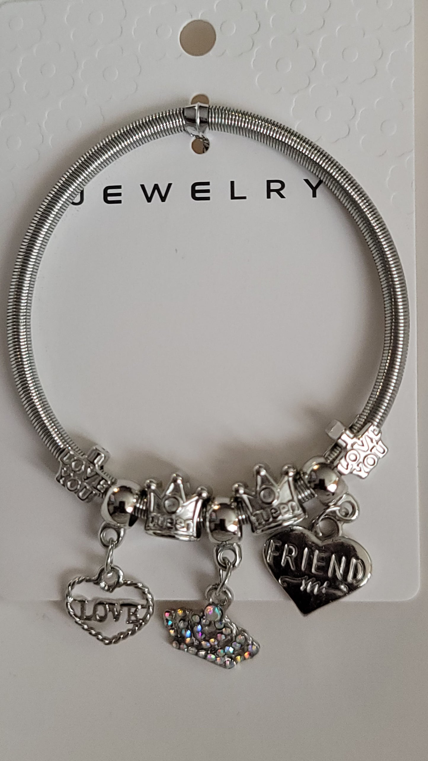 Fashion Jewelry Friends Charm Bracelet