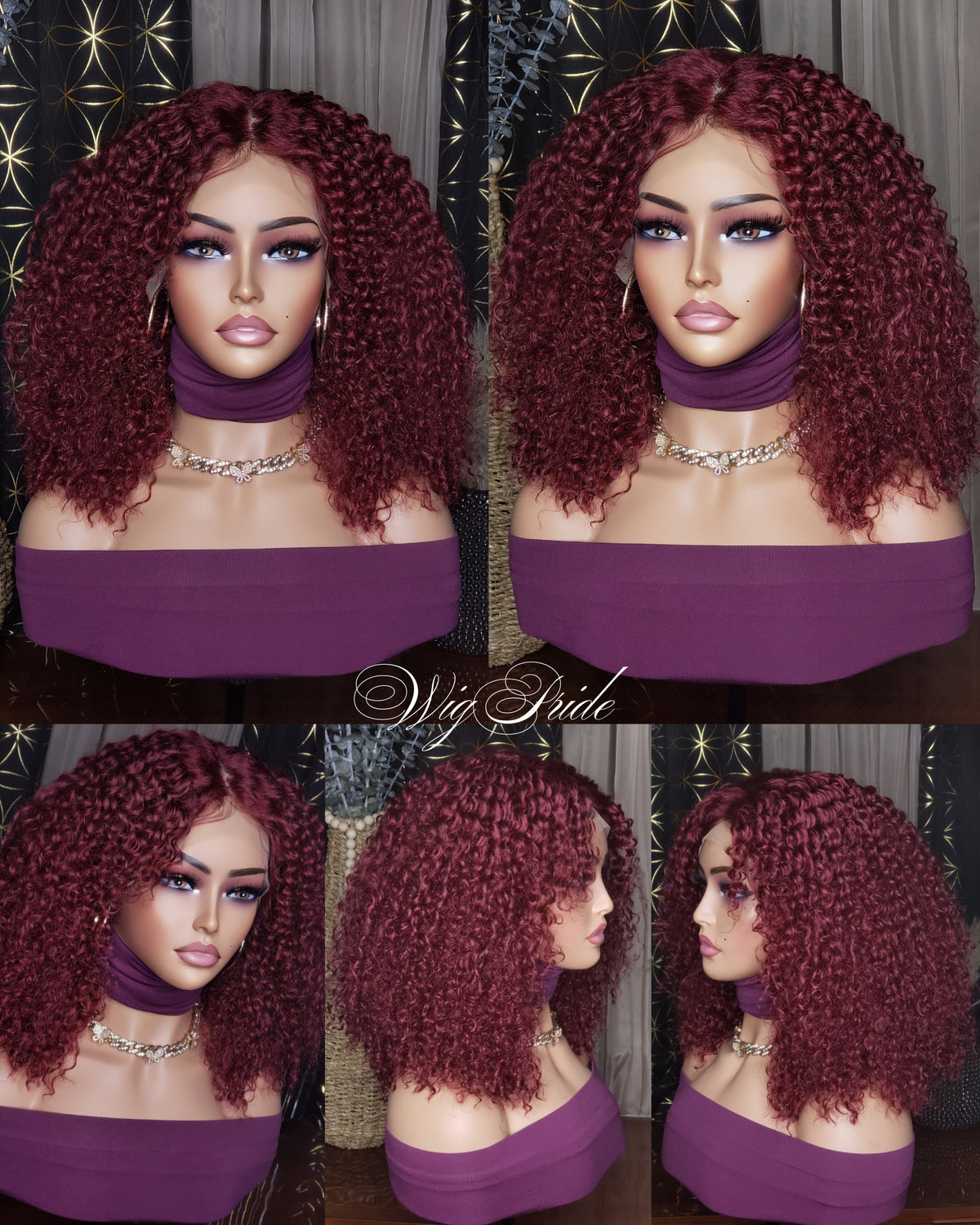 Marcia Deep Burgundy