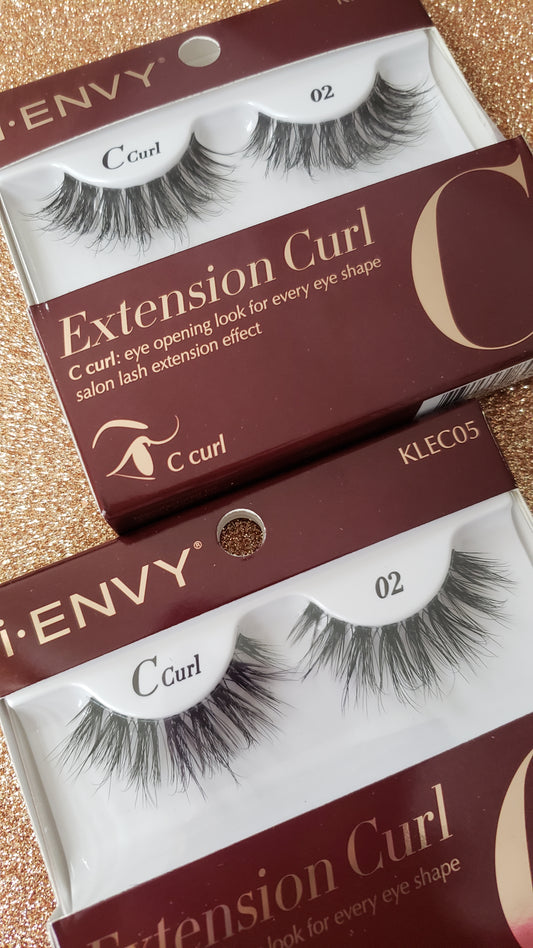 i-ENVY Extension Curl Eyelashes KLECO5