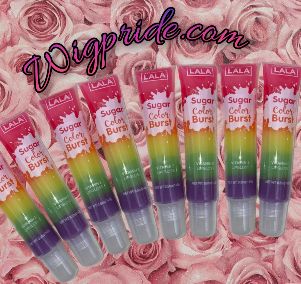 ITZY LALA Rainbow Sugar Color Burst Lipgloss
