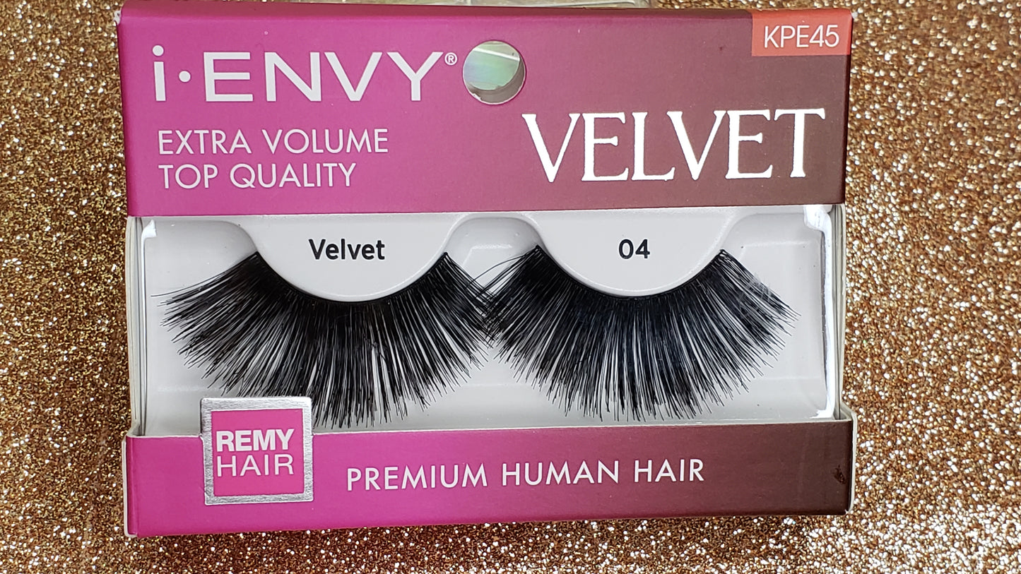 Kiss iENVY Eyelashes Velvet 04 KPE45