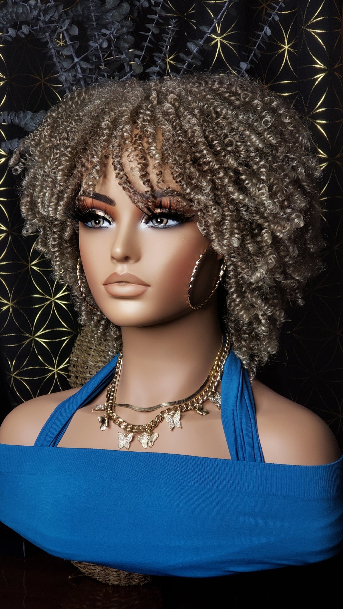 Natural Afro Reta Tiramisu