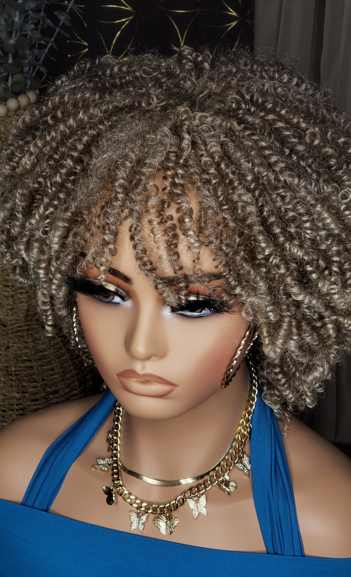 Natural Afro Reta Tiramisu