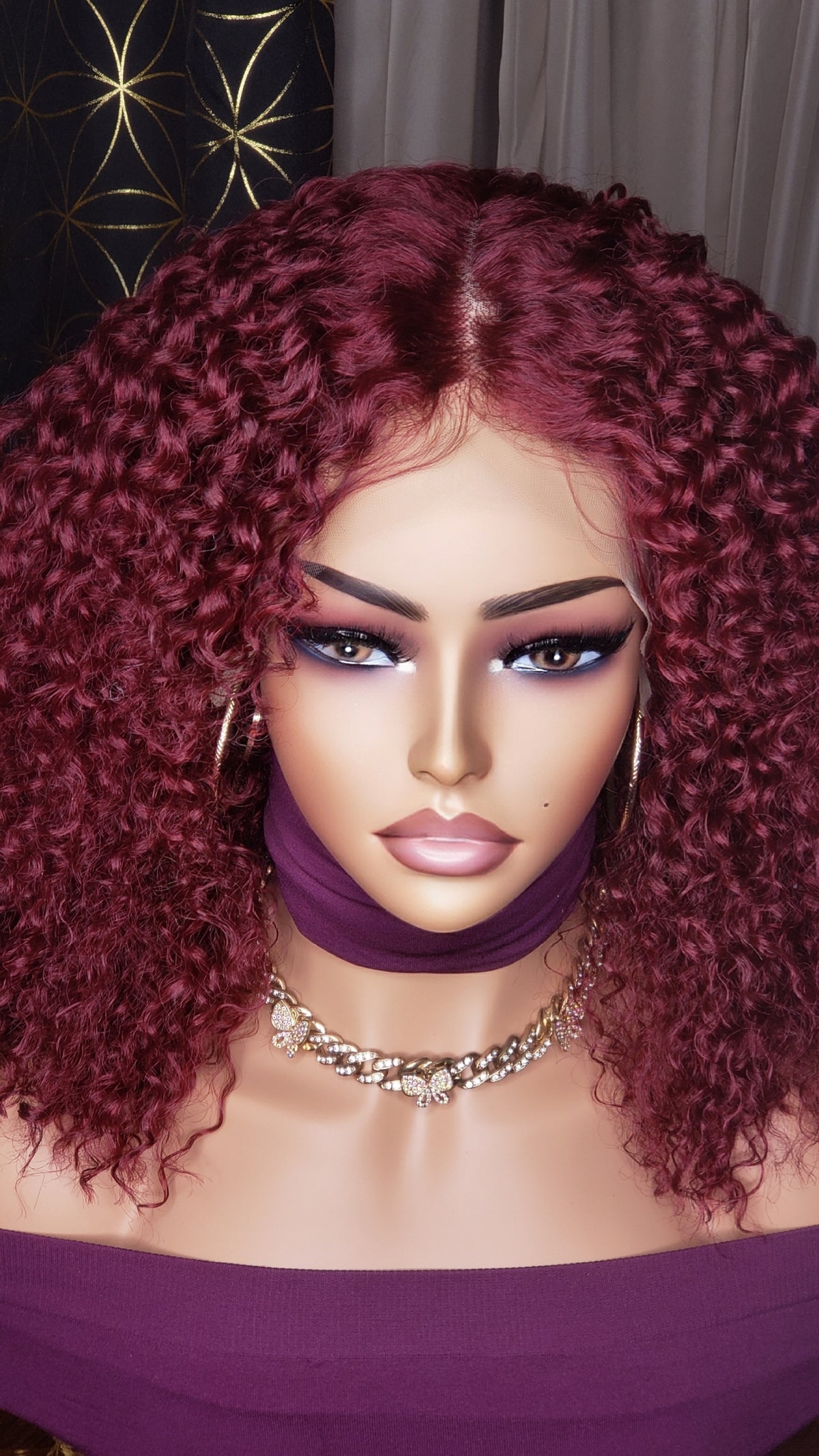 Marcia Deep Burgundy