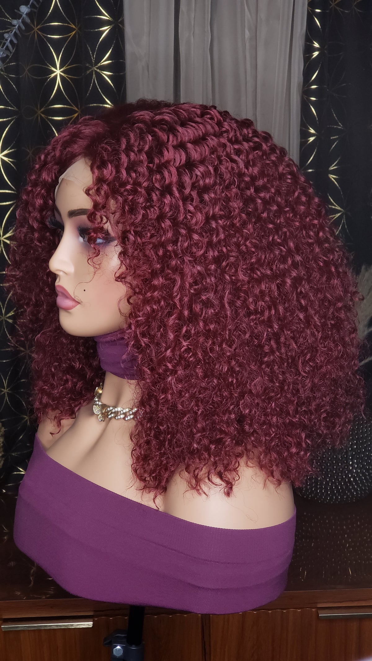 Marcia Deep Burgundy