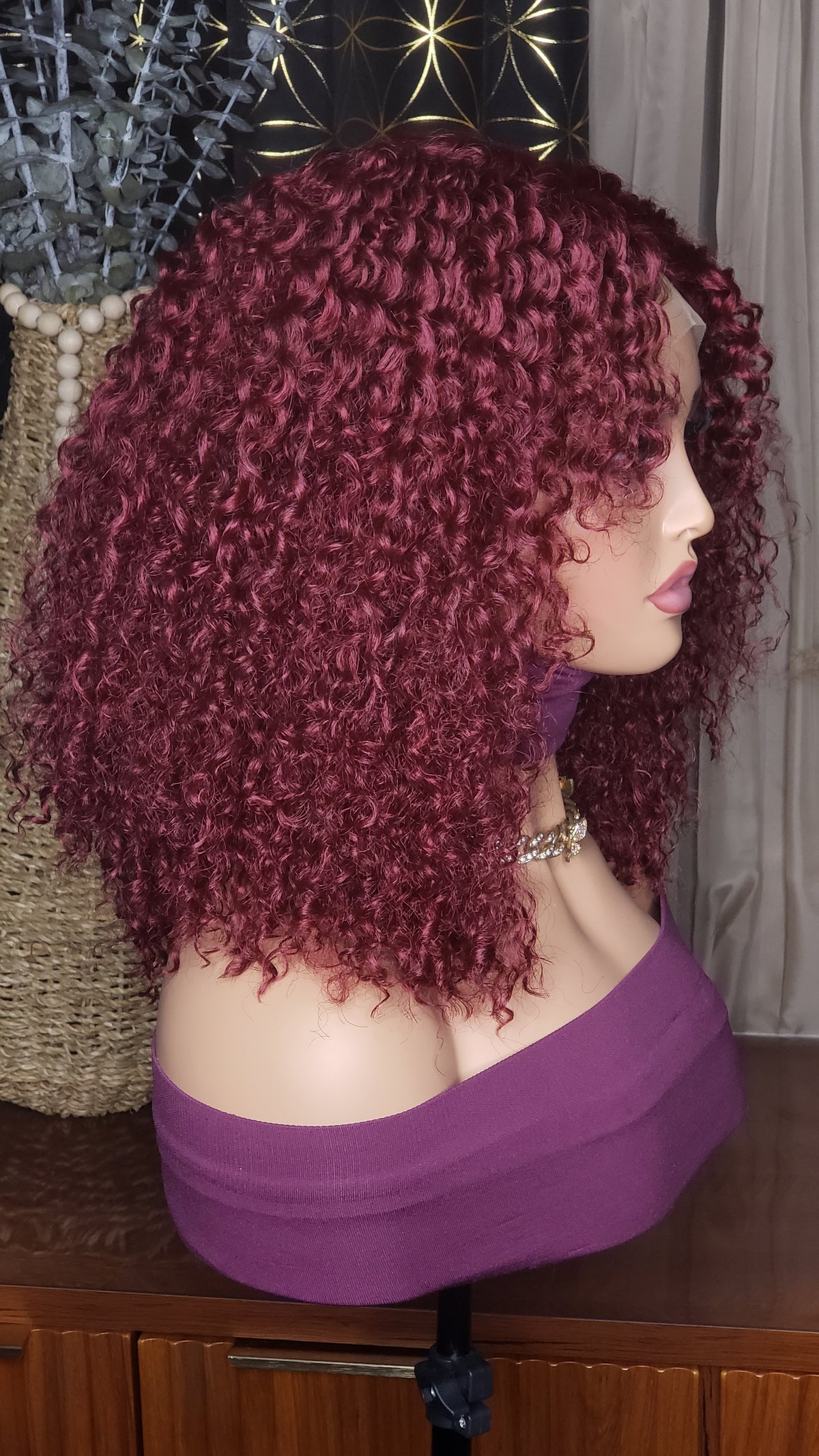 Marcia Deep Burgundy