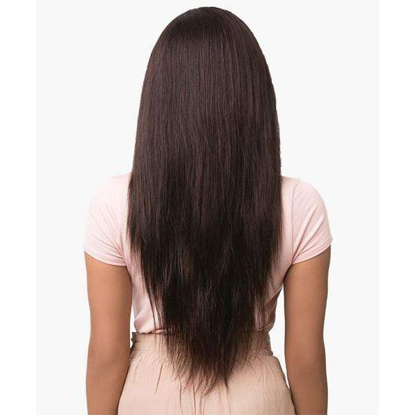 Sensationnel 100% Virgin Remi Bare & Natural Lace Frontal & Bundle Weave – Straight Natural Black