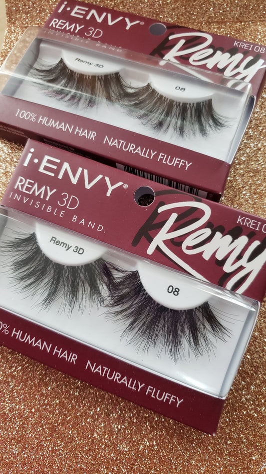KISS iENVY Remy 3D Eyelashes KREI08