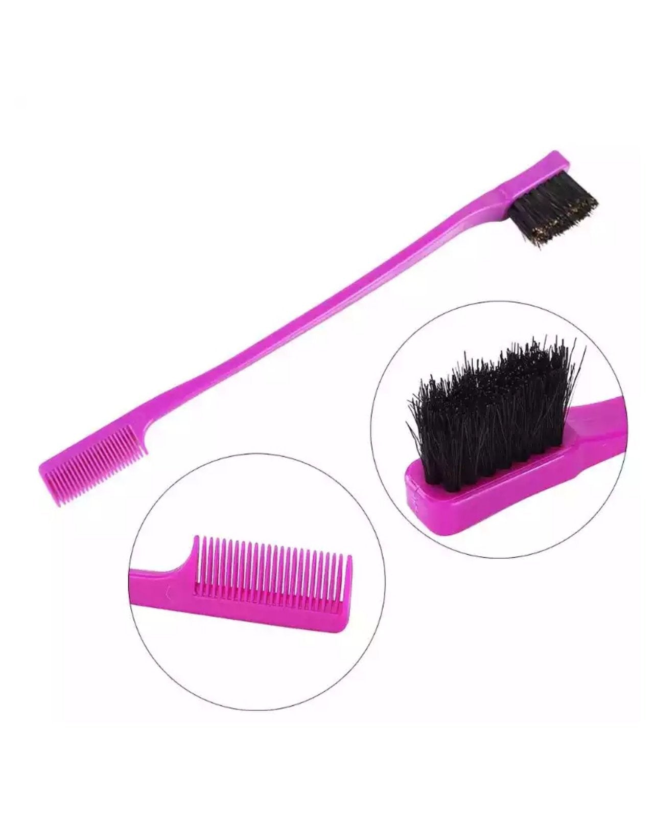 Dual Ended Edge Brush & Comb